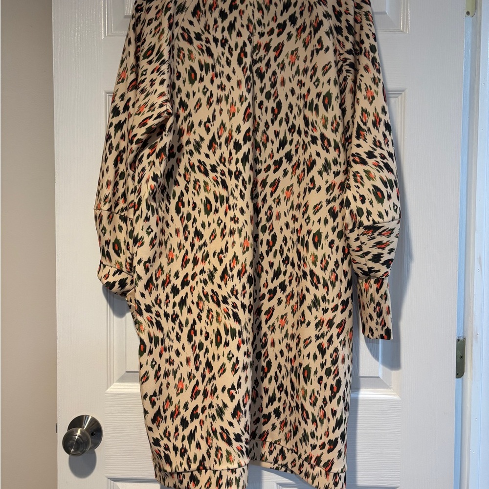 Alexia Admor Tan Long Sleeve Dolman Sweater Dress for Night Out